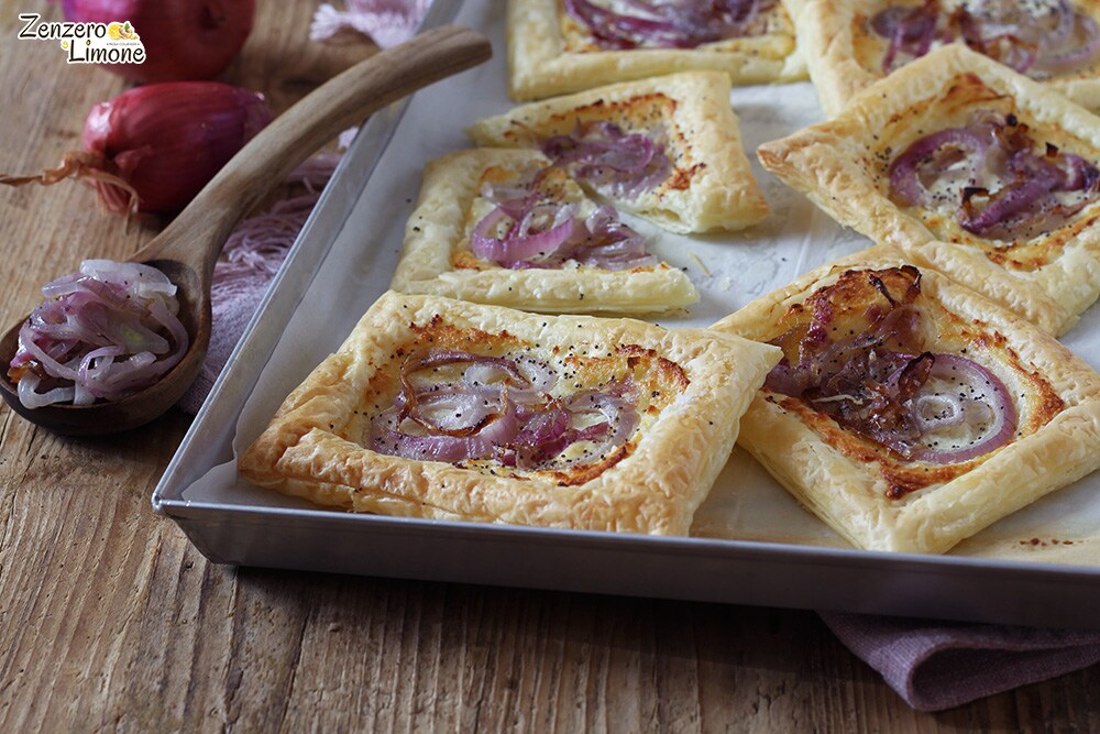 Feuilletés à l’oignon