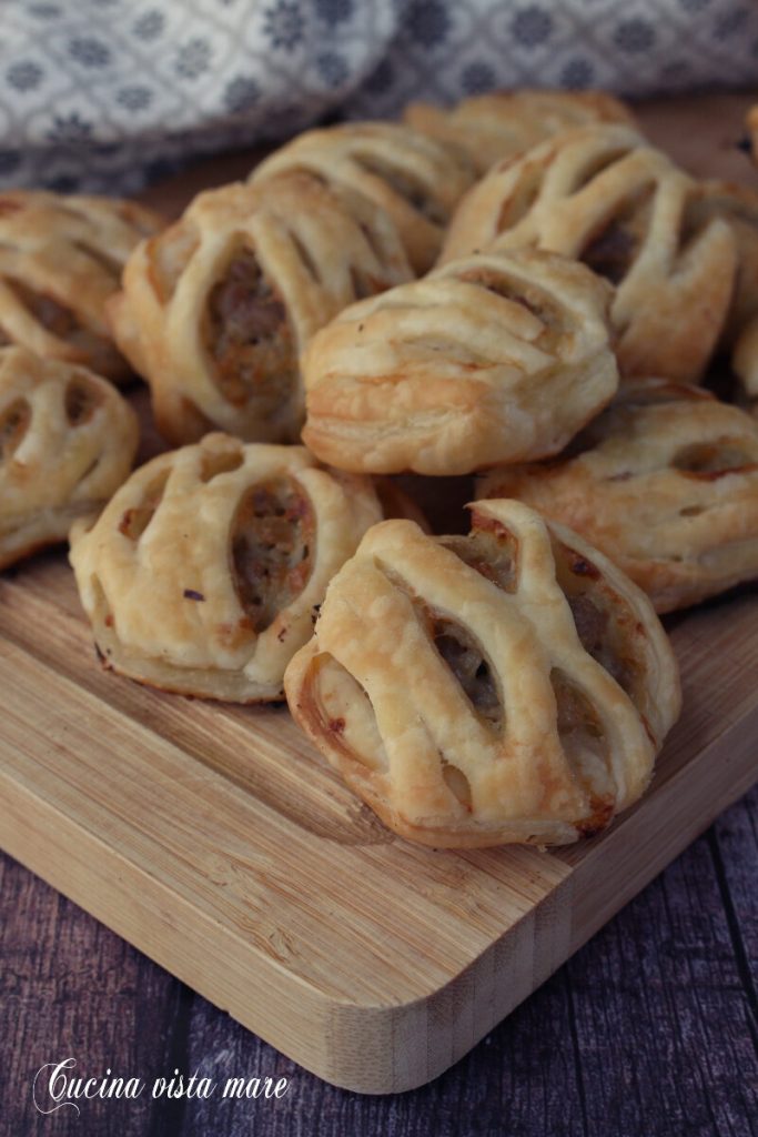 Feuilletés de pâte feuilletée Cuisine vue mer