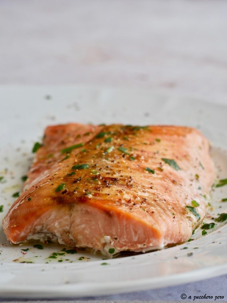 Filet de saumon au four
