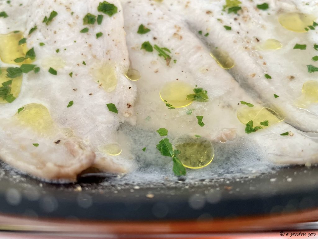 Filets de plie au citron