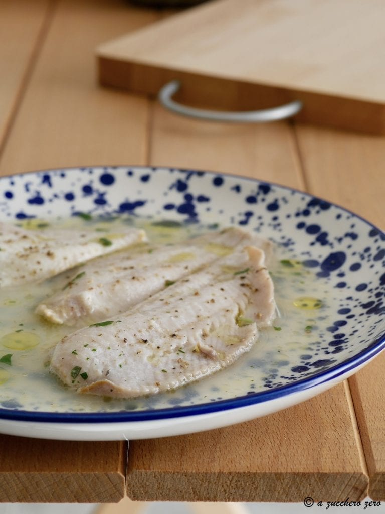 Filets de plie au citron