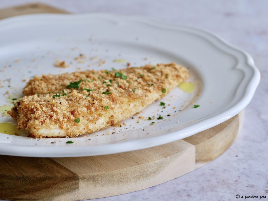Filets de plie panés au four | recette légère, saine et simple