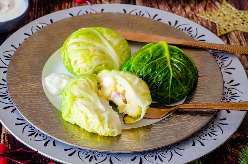 Flans de chou et pommes de terre, une entrée facile à préparer, spectaculaire et savoureuse!