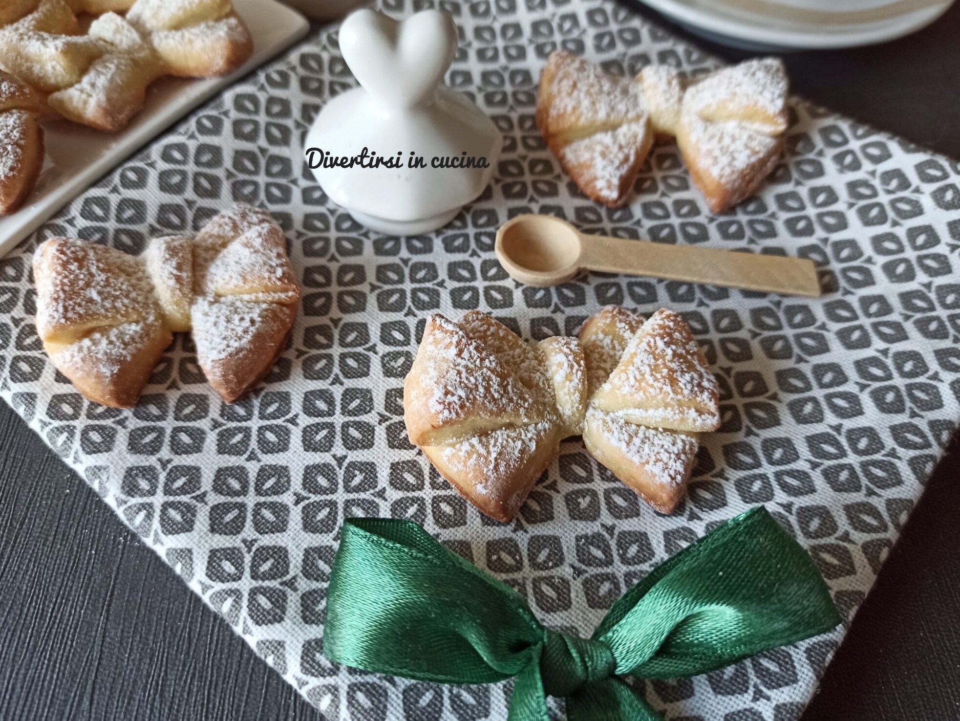 Flocons de pâte sablée