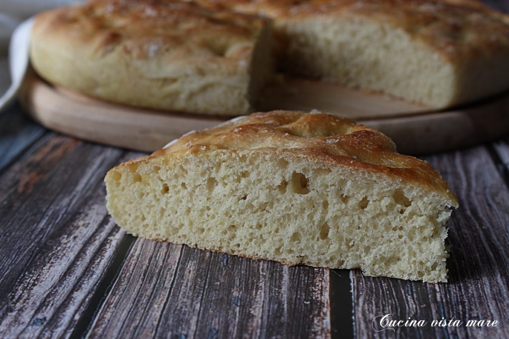 Focaccia astucieuse Cuisine vue mer