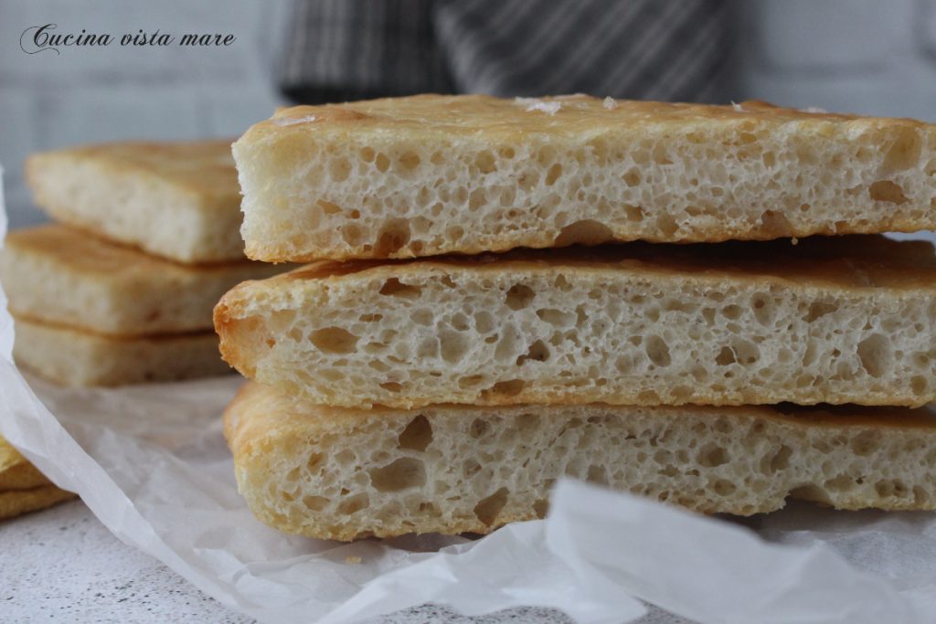 Focaccia de Chiara Cuisine vue sur mer