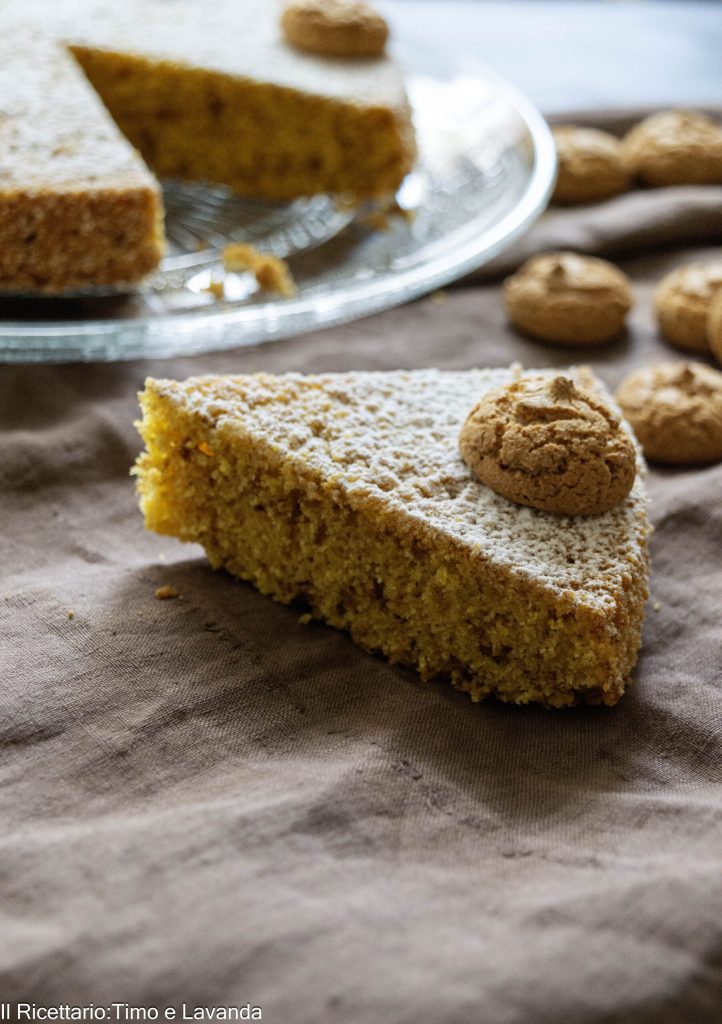 gâteau de maïs et amaretti