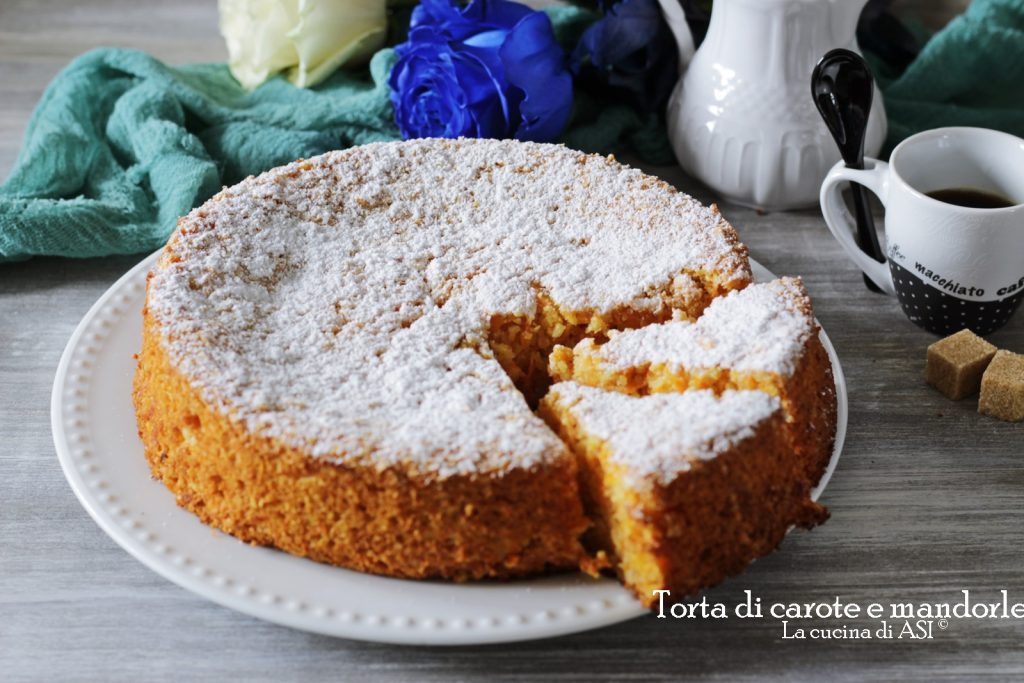 gâteau aux carottes et amandes