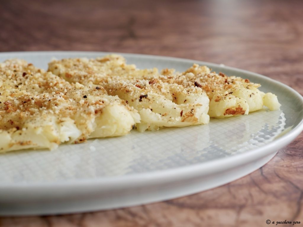 Galette de chou-fleur légère