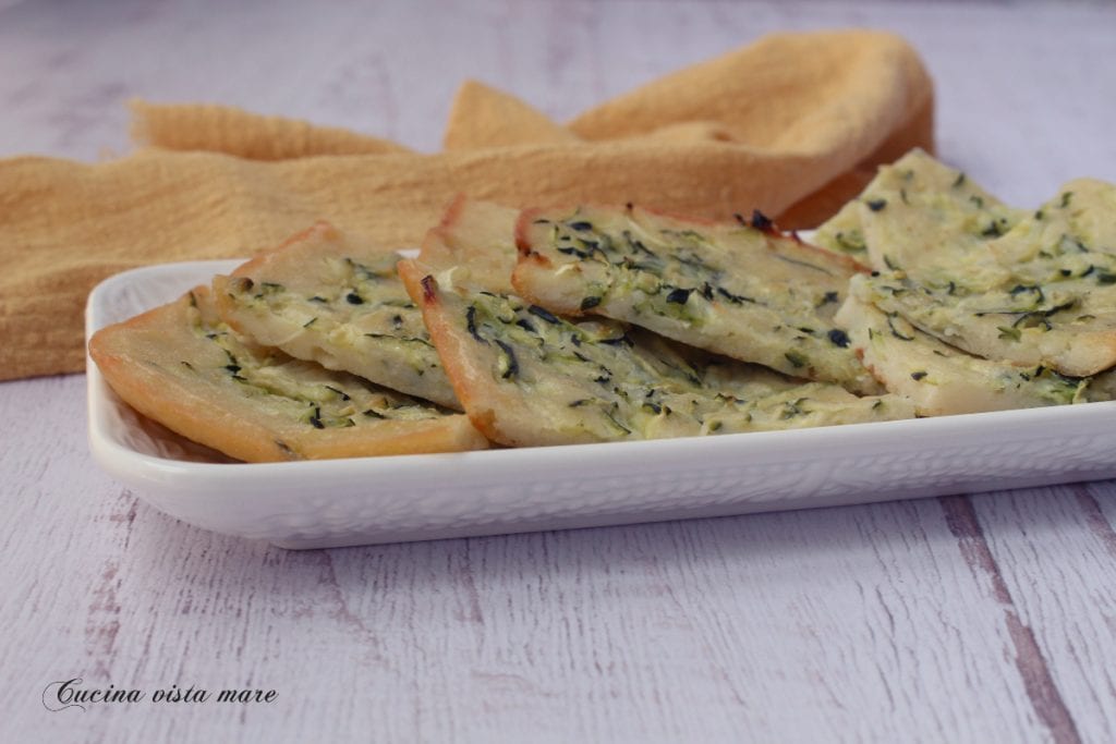 Galette de courgettes Cuisine vue mer