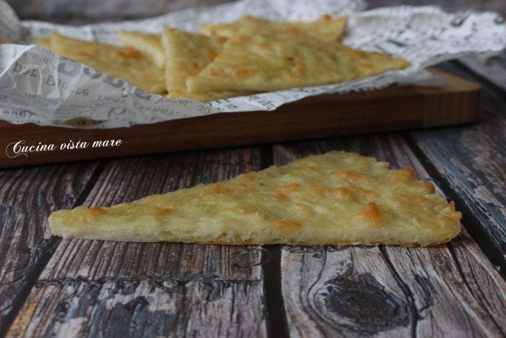 Galette de pommes de terre et halloumi Cuisine vue mer