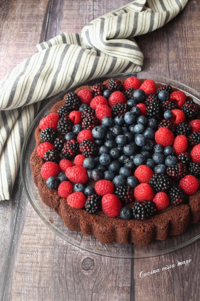 Gâteau Mary Ann au chocolat Vue sur la mer