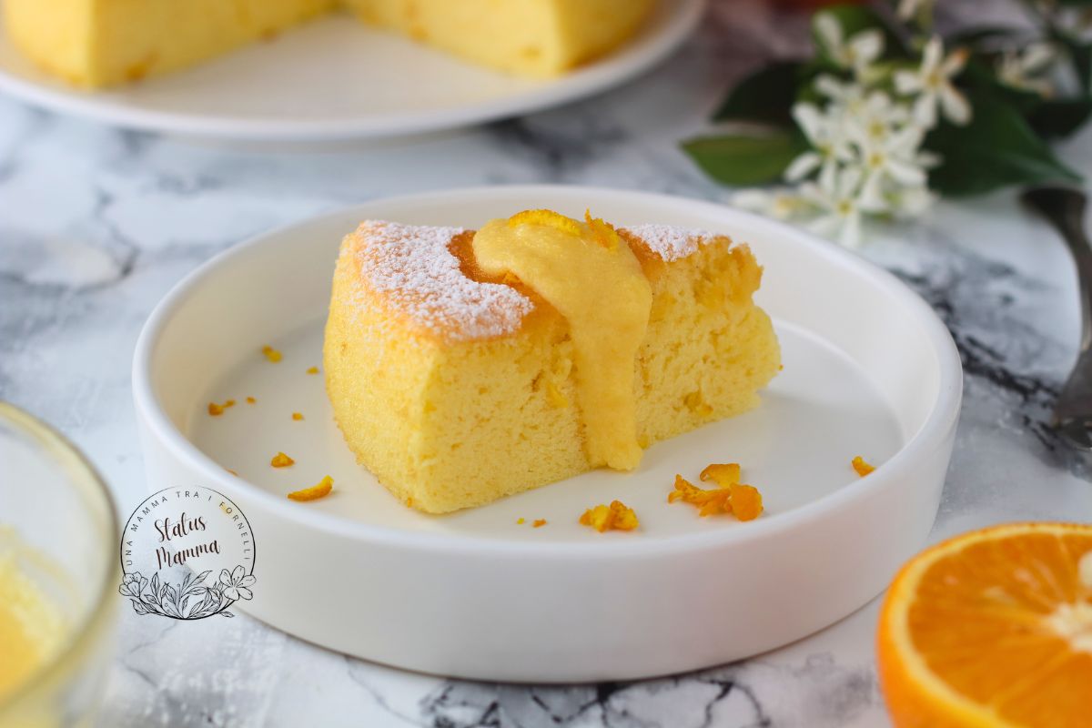 Gâteau Moelleux à l’Orange avec Curd : Un Dessert Frais et Gourmand