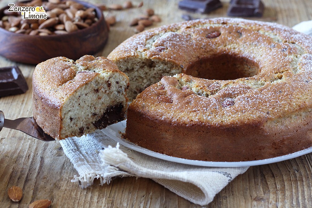 Gâteau au chocolat et aux amandes