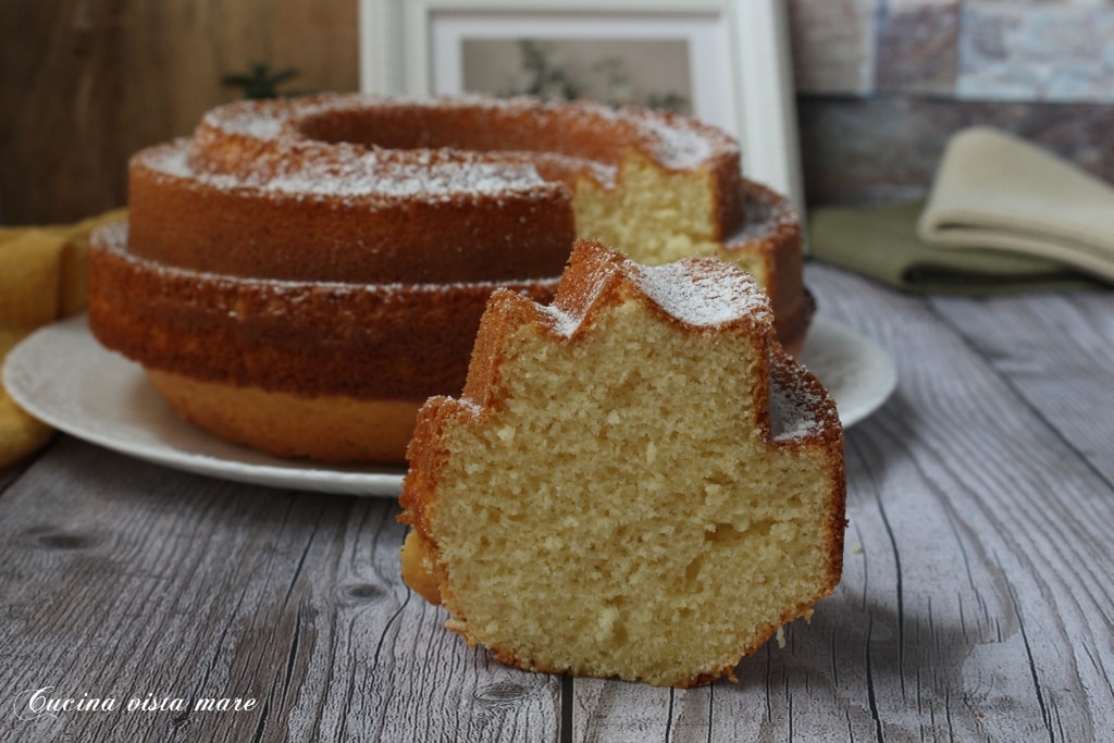 Gâteau au lait Cuisine vue sur mer
