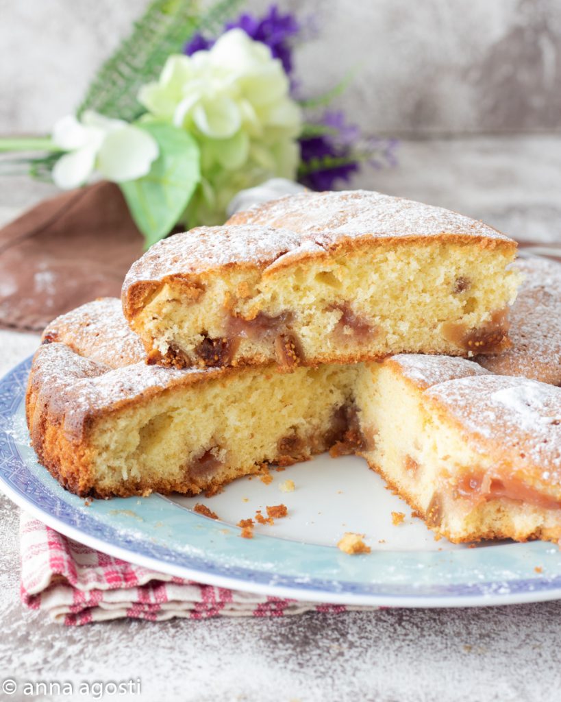 Gâteau aux figues et yaourt sans beurre
