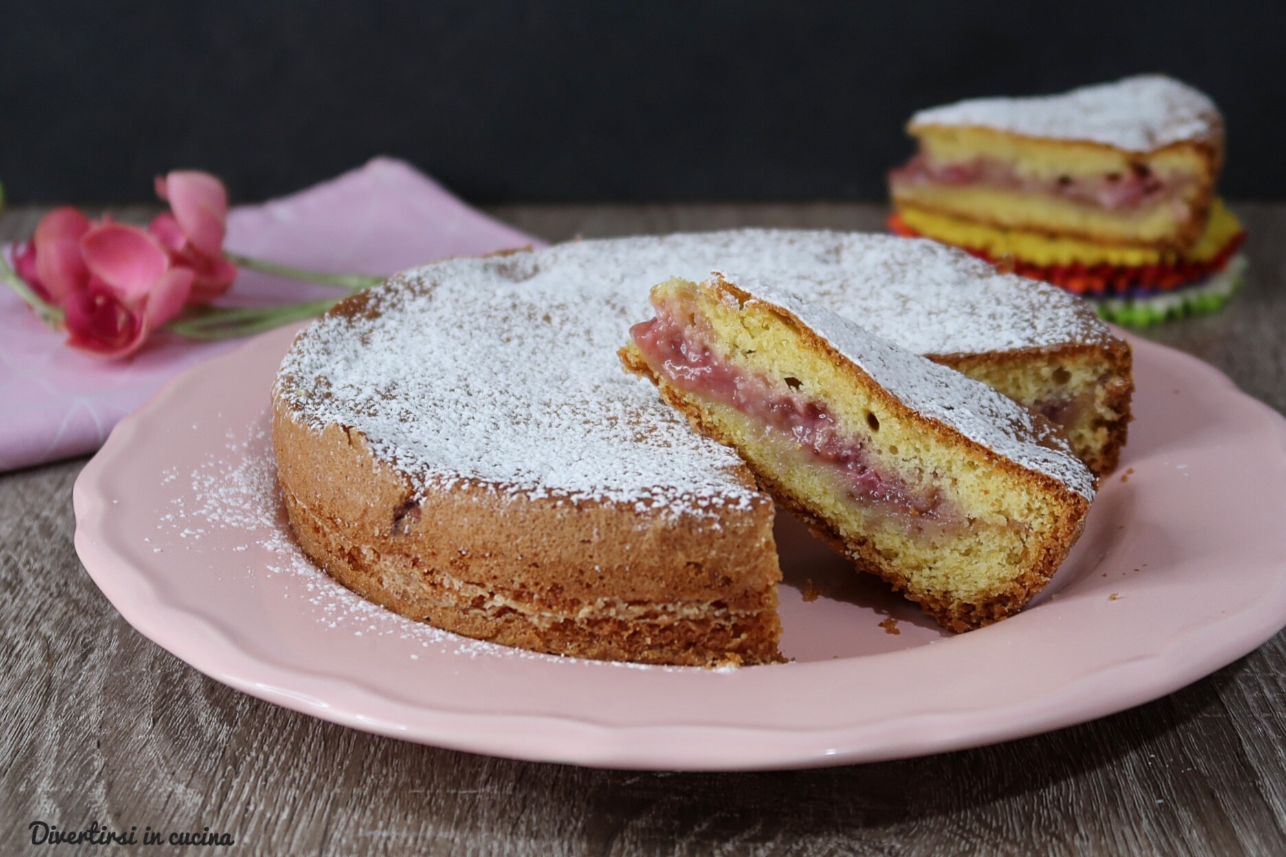 Gâteau aux fraises