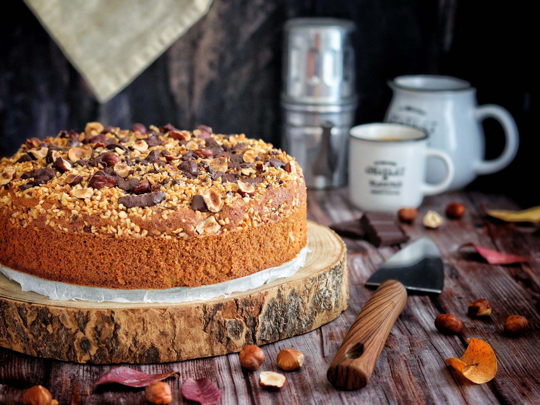 Gâteau aux noisettes