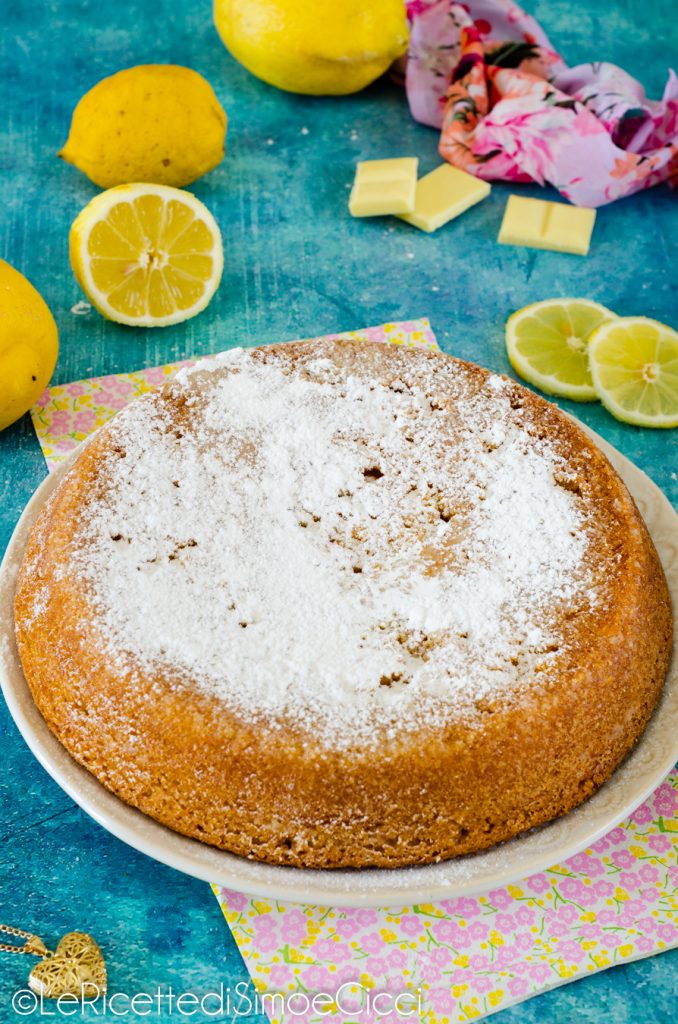 Gâteau caprese au citron