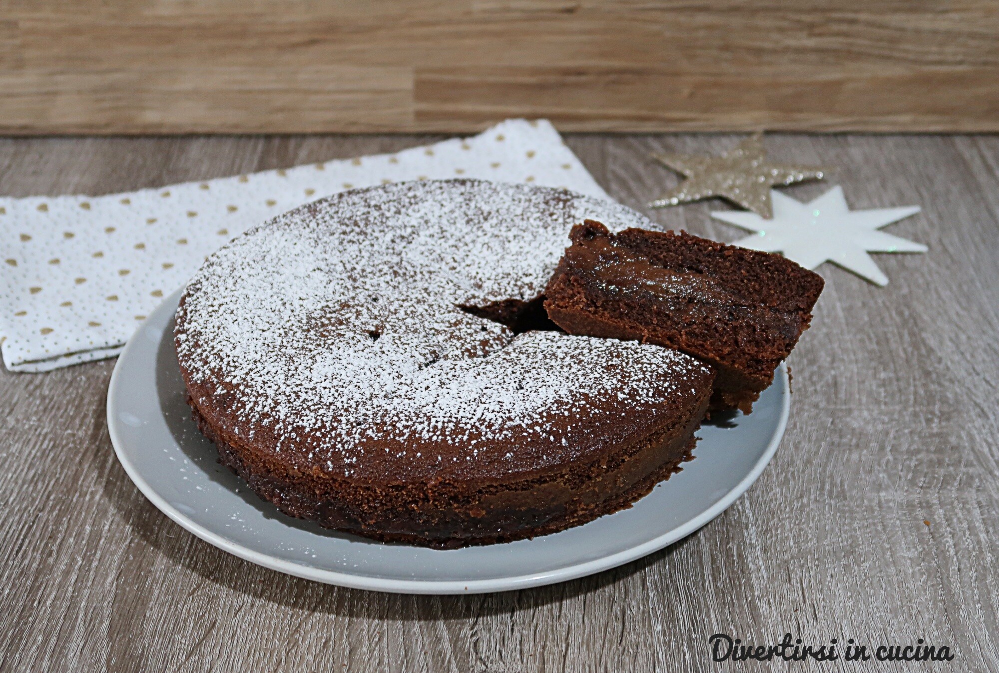 Gâteau coulé au chocolat