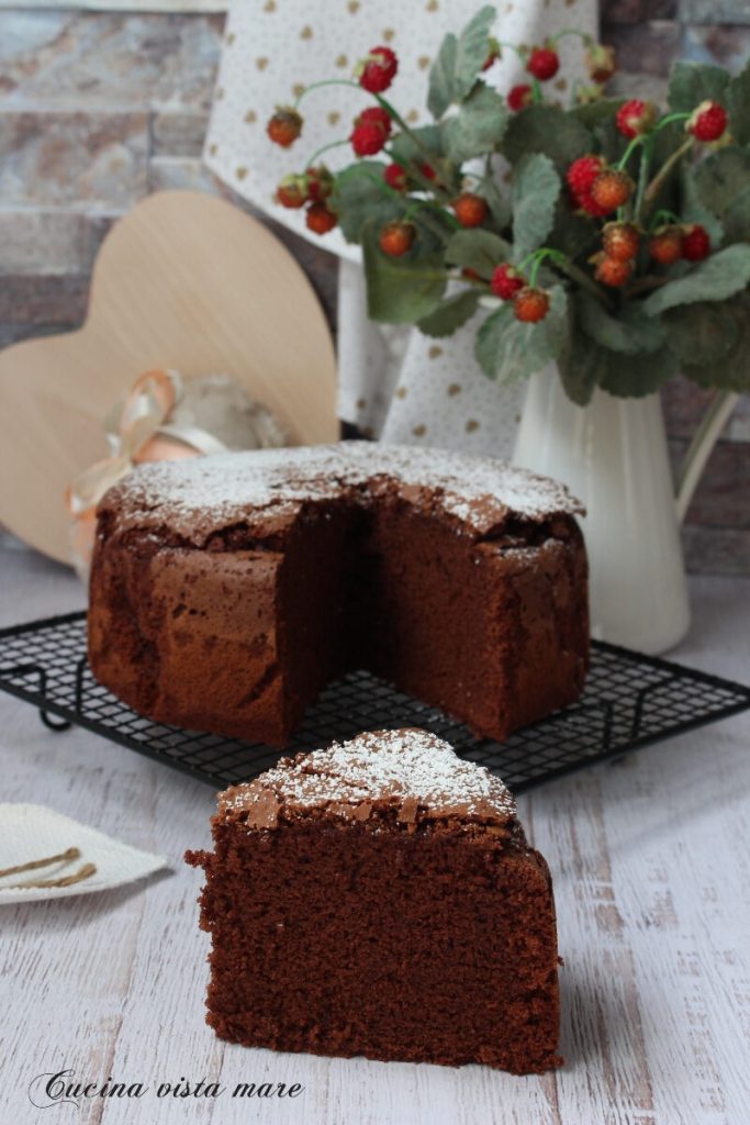 Gâteau à la crème et au chocolat Cuisine vue mer