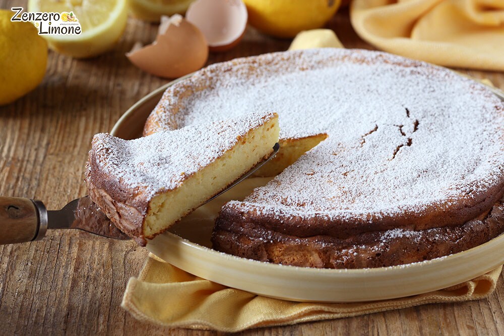 Gâteau crémeux à la ricotta et au citron