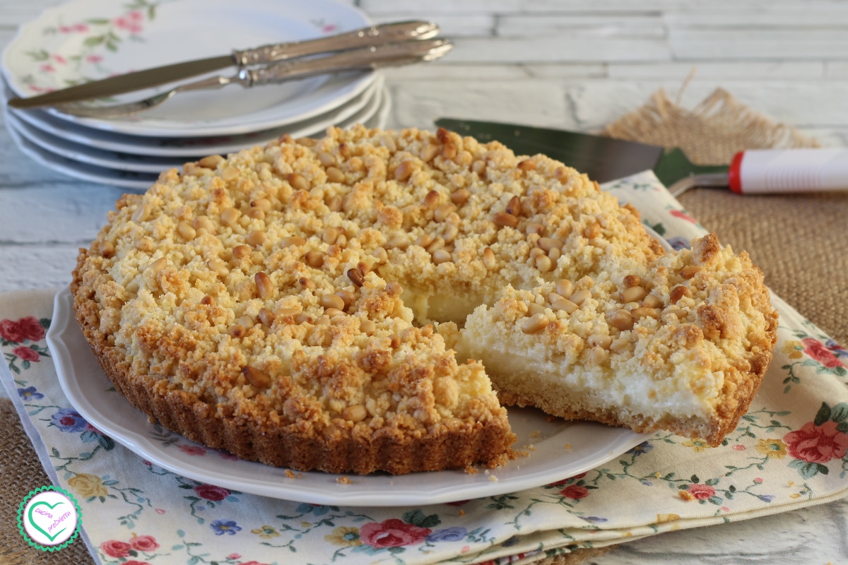 Gâteau de grand-mère émietté