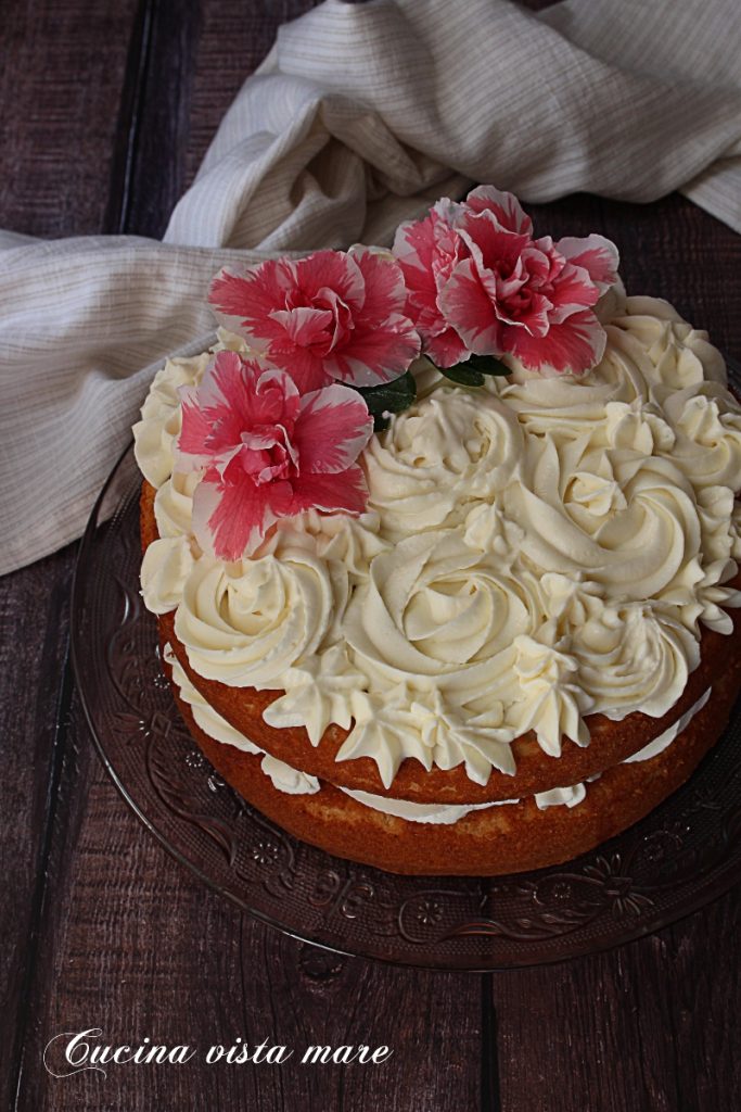 Gâteau éponge à la vanille Cuisine vue mer