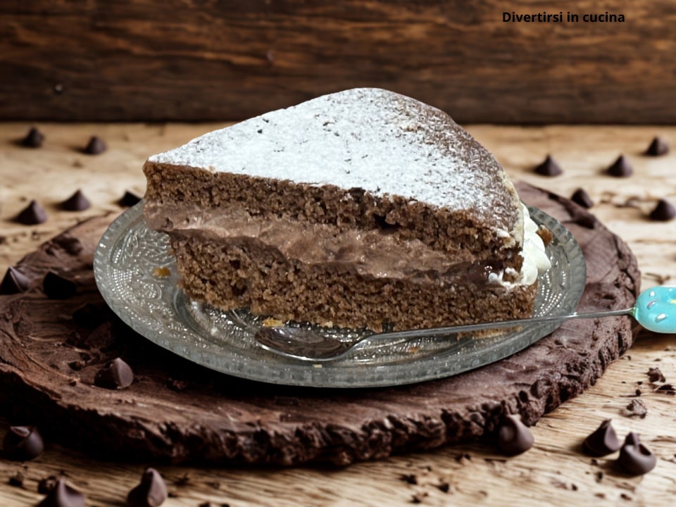 Gâteau farci à la crème chantilly et au pudding