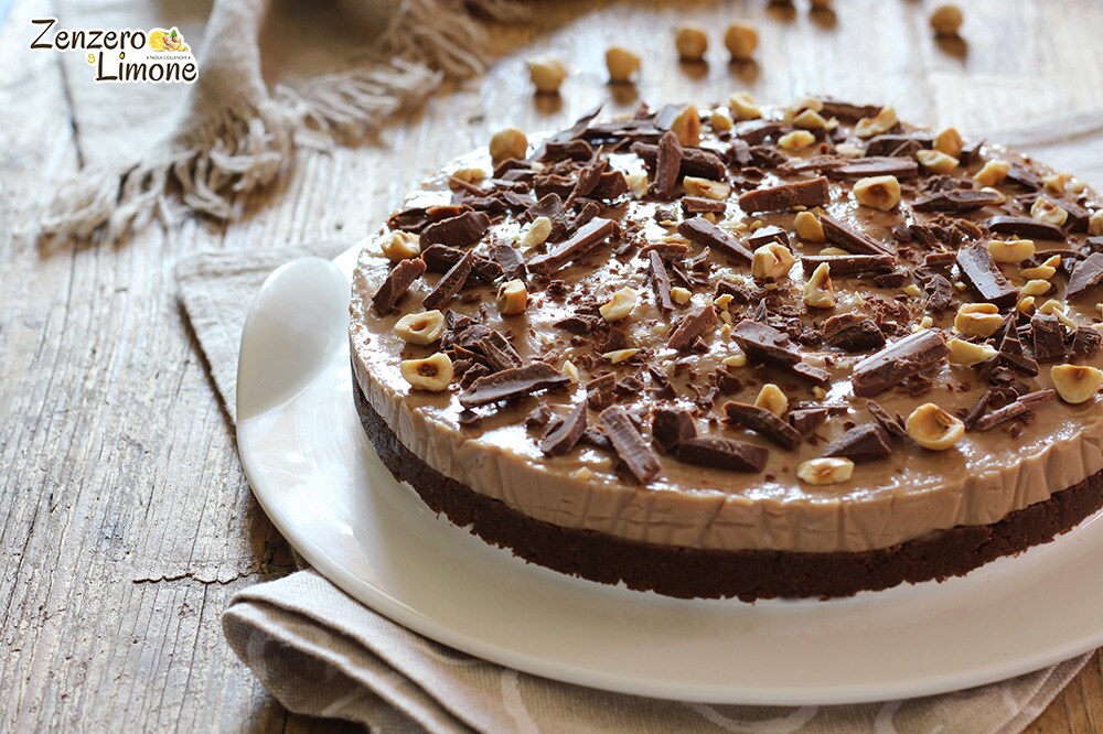 Gâteau froid au lait et chocolat