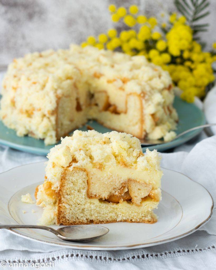 Gâteau mimosa fourré dessert crémeux et gourmand