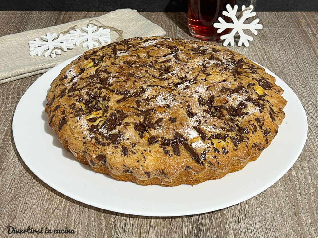Gâteau moelleux à l'orange et au chocolat