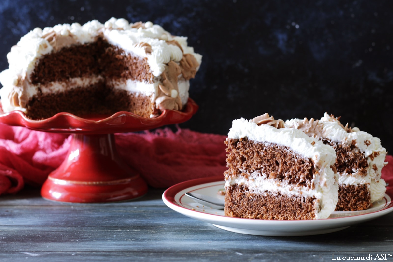 Gâteau paradis au cacao