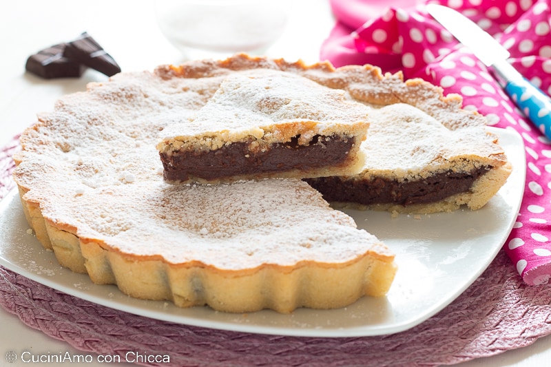 Gâteau pasticciotto au chocolat
