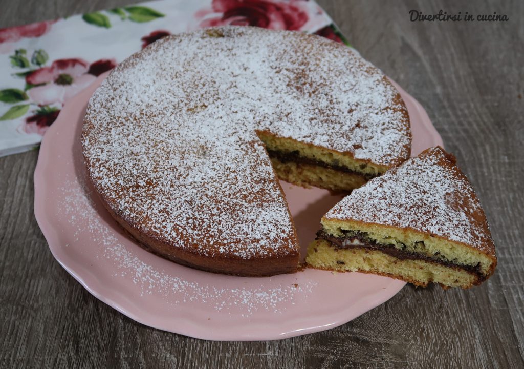 Gâteau renversé yaourt grec et Nutella