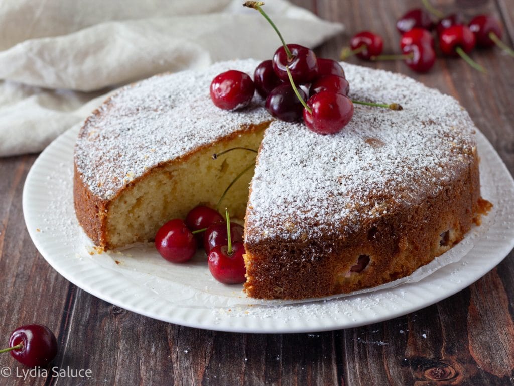Gâteau 7 pots aux cerises