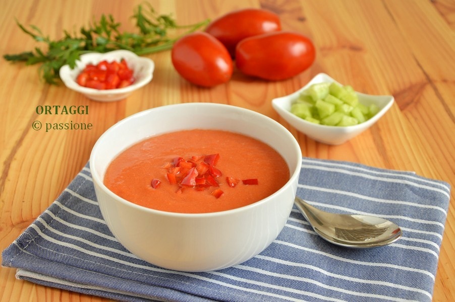 Gazpacho, recette rapide