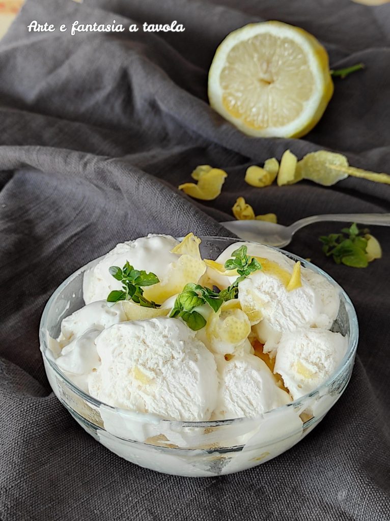 Glace au citron