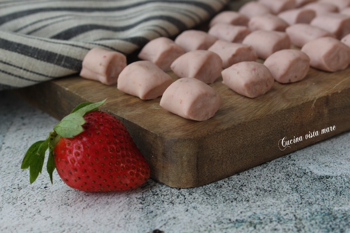 Gnocchi aux fraises