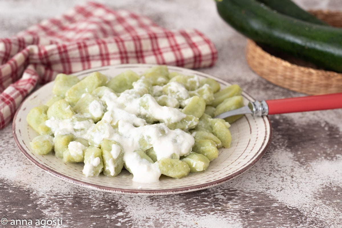 Gnocchis de Courgettes sans Pommes de Terre