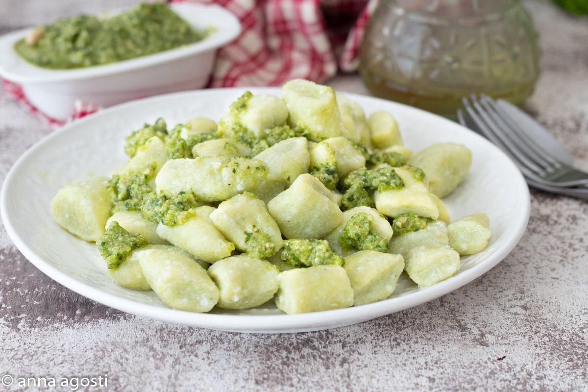 Gnocchis de ricotta et courgettes