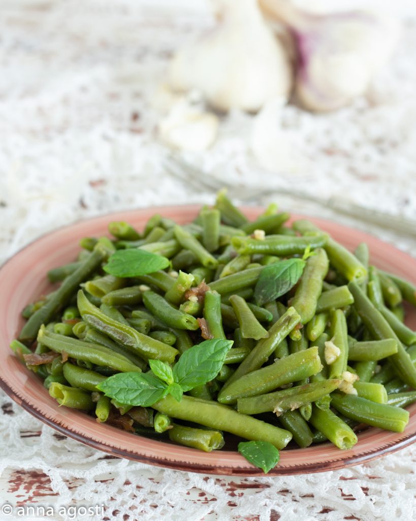 Haricots verts à la génoise