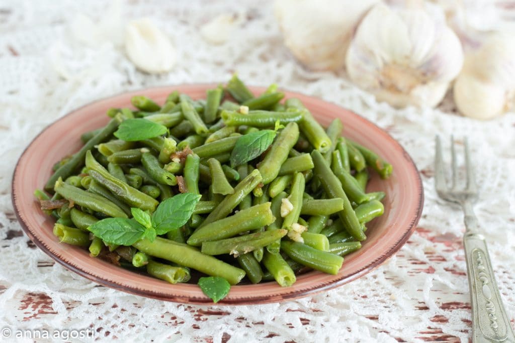 Haricots verts à la génoise