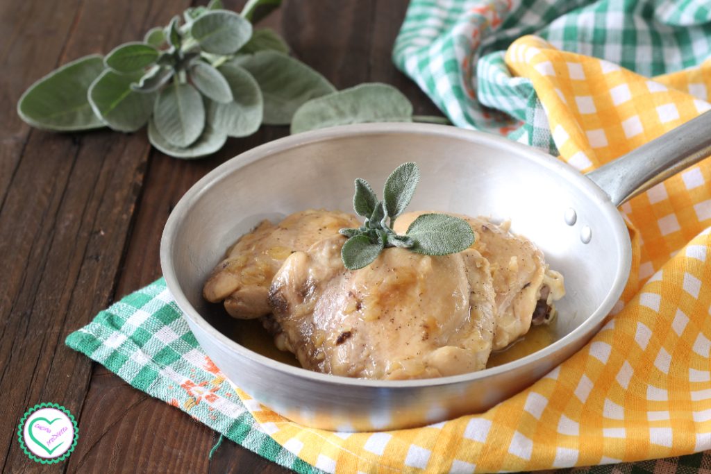 Hauts de cuisse de poulet à la bière