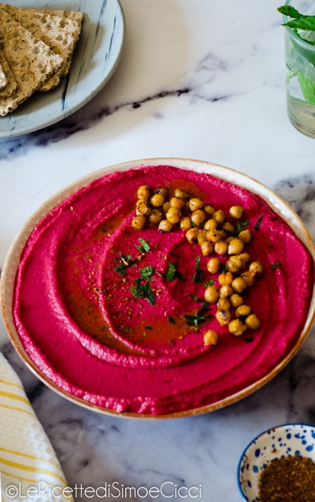 Houmous de betterave