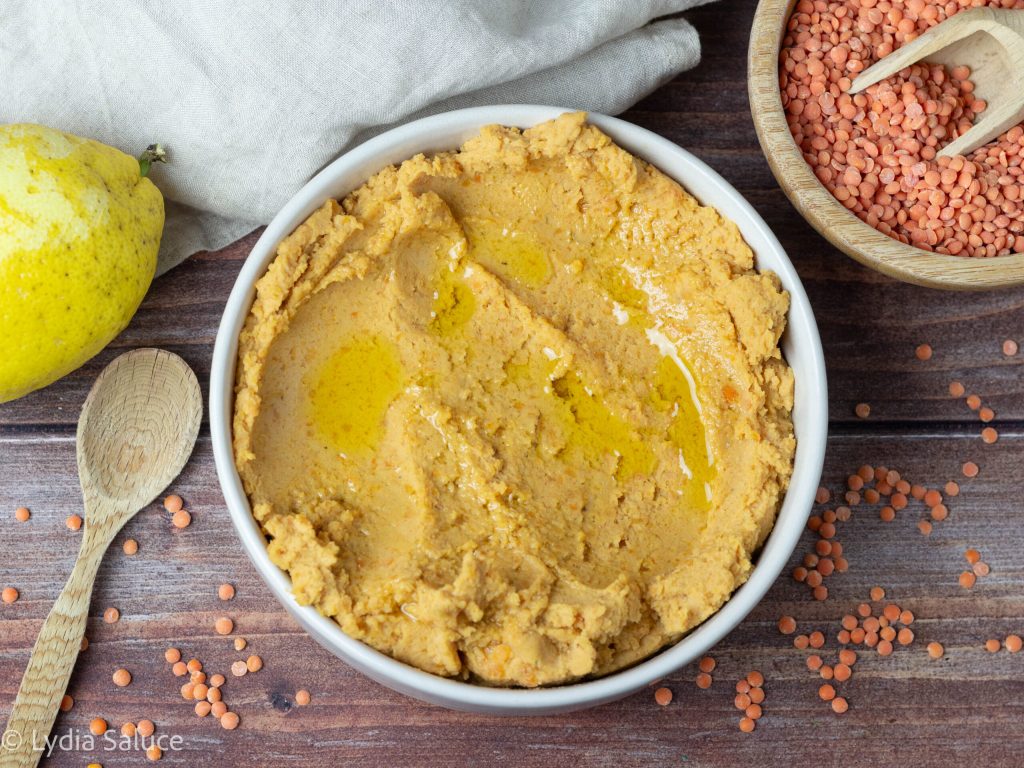 Houmous de lentilles