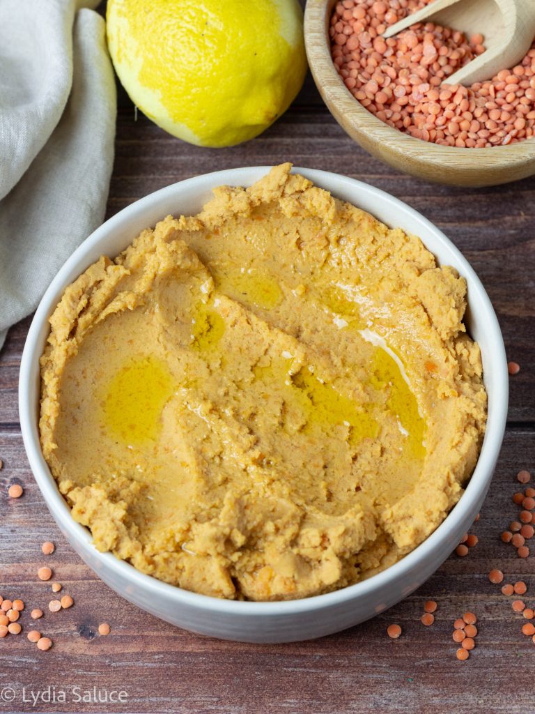 Houmous de lentilles