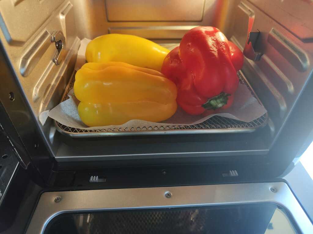 Poivrons rôtis à la friteuse à air