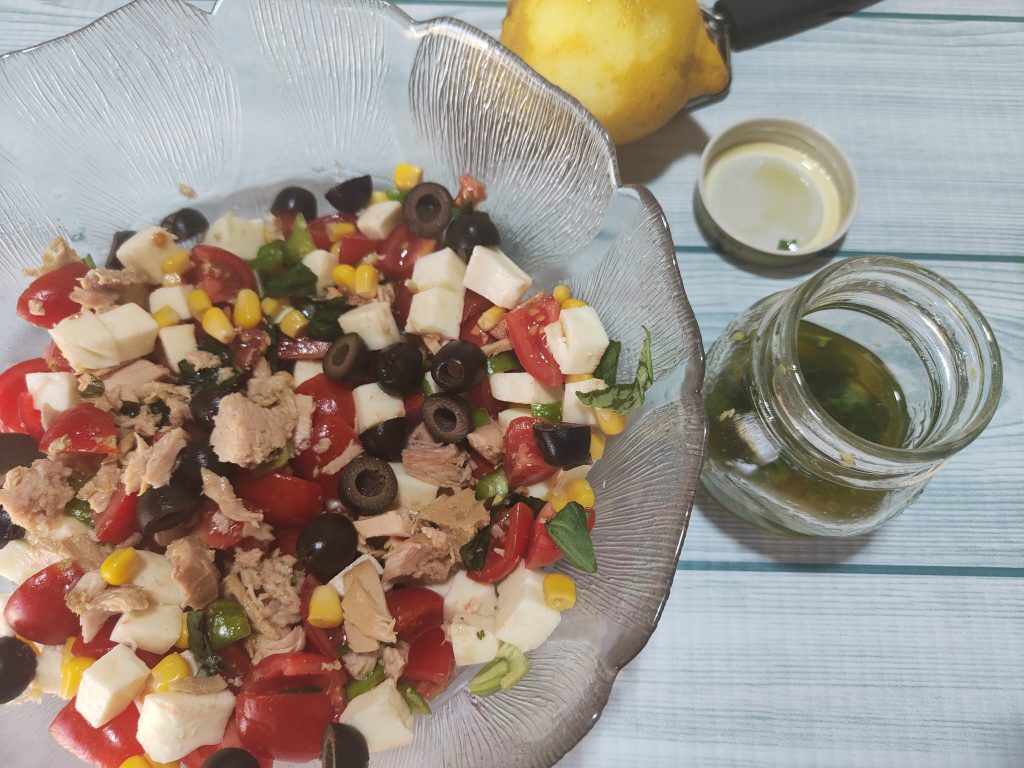 Salade d'épeautre estivale