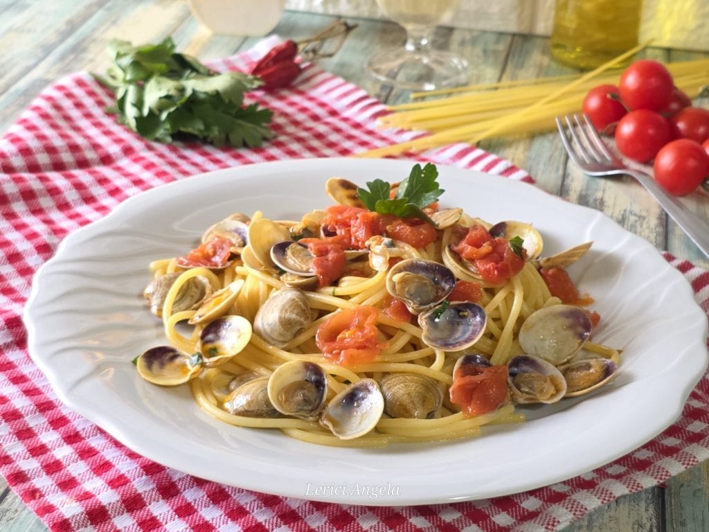 Spaghetti aux palourdes japonaises